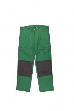 Spodnie do pasa WORK zielony/czarny
